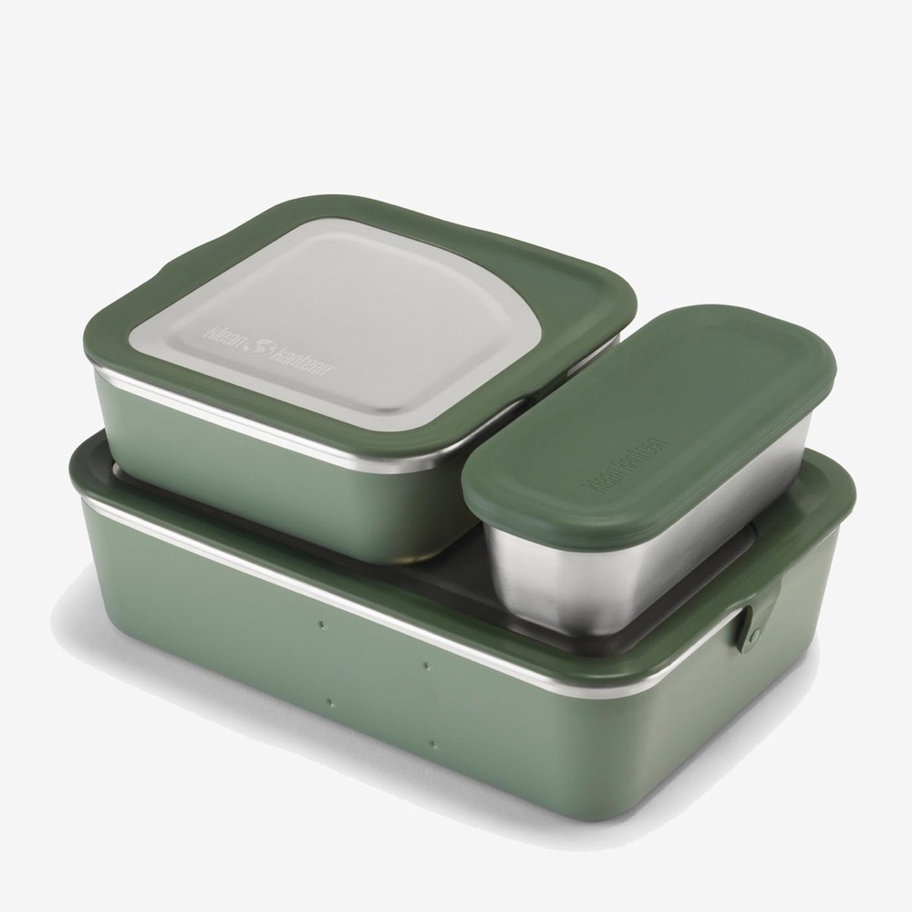 Klean Kanteen Stainless Steel Rise Food Box Set in Sea Spray